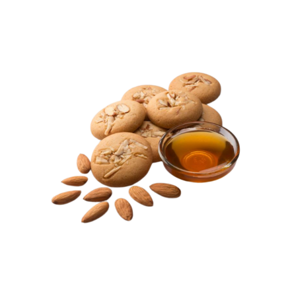 honey almond cookies